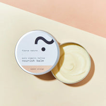Load image into Gallery viewer, Fierce Nature Pure Organic Tallow Nourish Balm Sweet Orange