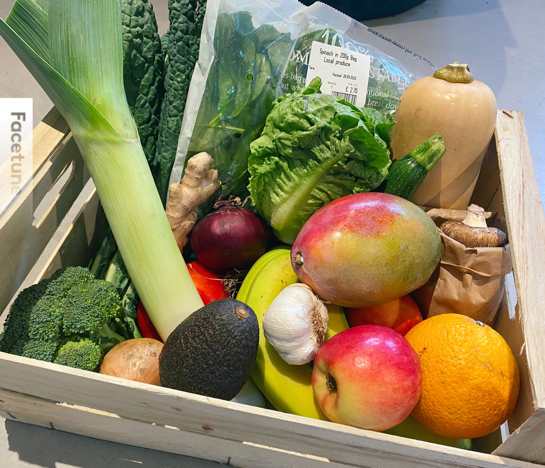 Organic Fruit & Veg Box – The Natural Source