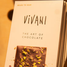 Load image into Gallery viewer, Vivani 75% Dark Espresso Pistachio Chocolate
